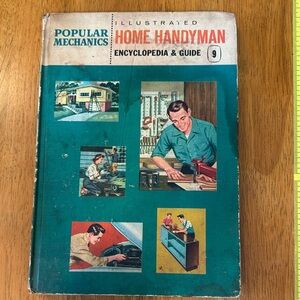 Illustrated Home Handyman Encyclopedia & Guide - Teal Cover
